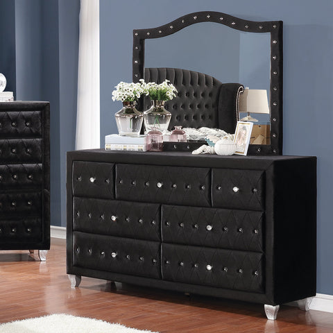 Coaster Deanna 7-drawer Rectangular Dresser Black Model 206103