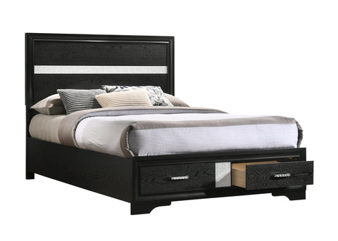 Coaster Miranda Full Storage Bed Black Model 206361F