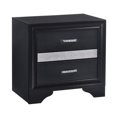 Coaster Miranda California King 2-drawer Storage Bed Black Model 206361KW