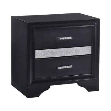 Coaster Miranda California King 2-drawer Storage Bed Black Model 206361KW