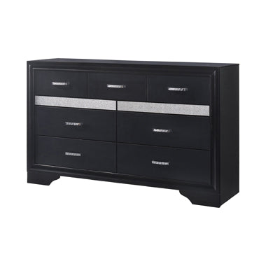 Coaster Miranda Queen 2-drawer Storage Bed Black Model 206361Q
