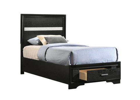 Coaster Miranda Twin Storage Bed Black Model 206361T