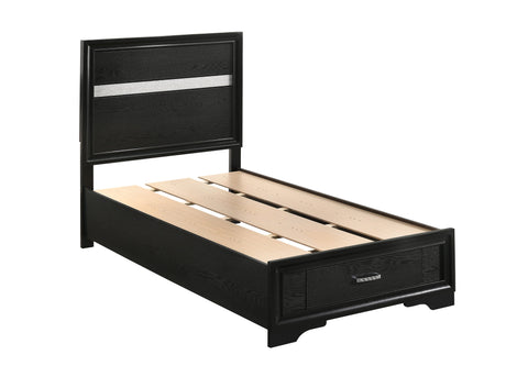 Coaster Miranda Twin Storage Bed Black Model 206361T