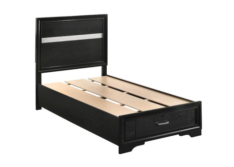 Coaster Miranda Twin Storage Bed Black Model 206361T