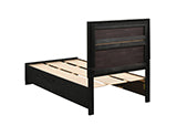 Coaster Miranda Twin Storage Bed Black Model 206361T