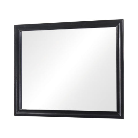 Coaster Miranda Rectangular Mirror Black Model 206364