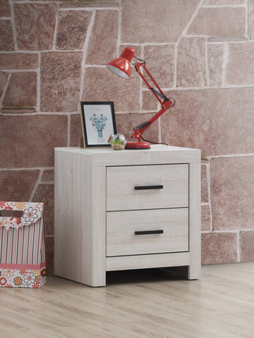 Coaster Brantford 2-drawer Nightstand Coastal White Model 207052