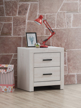 Coaster Brantford 2-drawer Nightstand Coastal White Model 207052