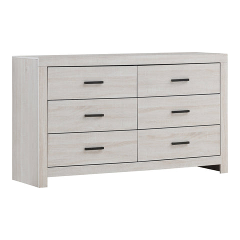 Coaster Brantford 6-drawer Dresser Coastal White Model 207053