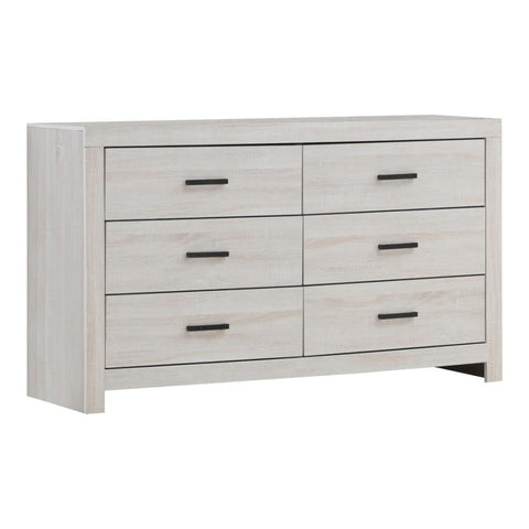 Coaster Brantford 6-drawer Dresser Coastal White Model 207053