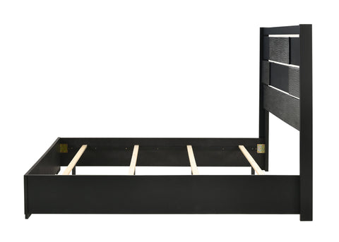 Coaster Blacktoft Queen Panel Bed Black Model 207101Q
