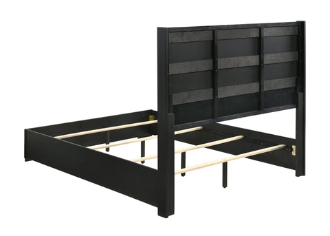 Coaster Blacktoft Queen Panel Bed Black Model 207101Q