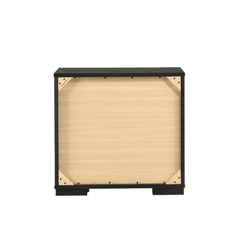 Coaster Blacktoft 2-drawer Nightstand Black Model 207102
