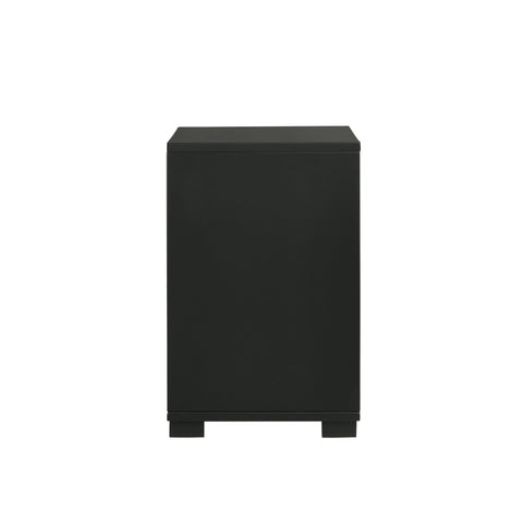 Coaster Blacktoft 2-drawer Nightstand Black Model 207102