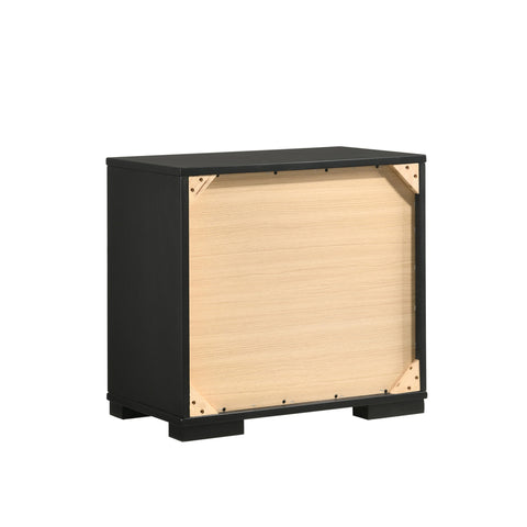 Coaster Blacktoft 2-drawer Nightstand Black Model 207102