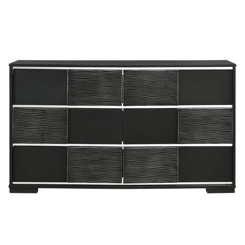 Coaster Blacktoft 6-drawer Dresser Black Model 207103