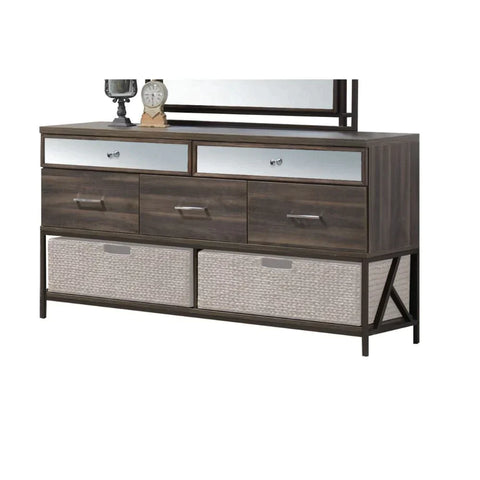 Adrianna Walnut Dresser Model 20955 By ACME Furniture