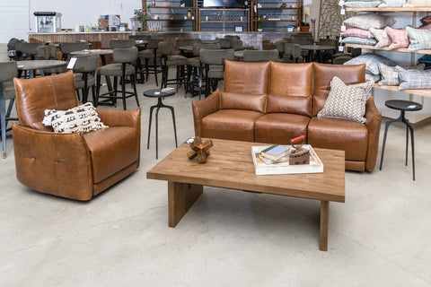 Classic Home Amsterdam Recliner Armchair Tobacco Model 2108RE11