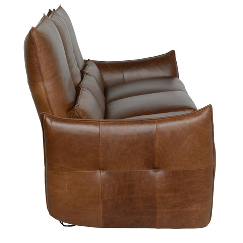 Classic Home Amsterdam Power Recliner Sofa Tobacco Model 2108SF11