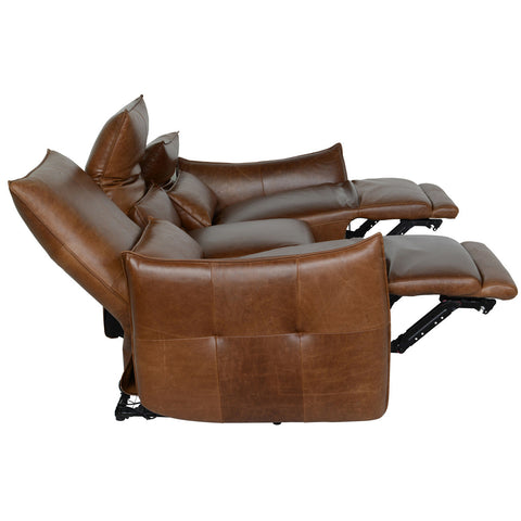 Classic Home Amsterdam Power Recliner Sofa Tobacco Model 2108SF11