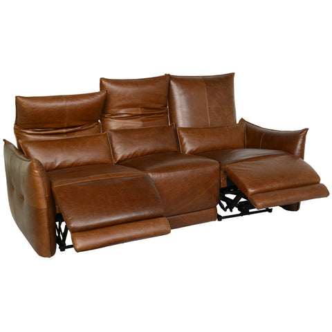 Classic Home Amsterdam Power Recliner Sofa Tobacco Model 2108SF11