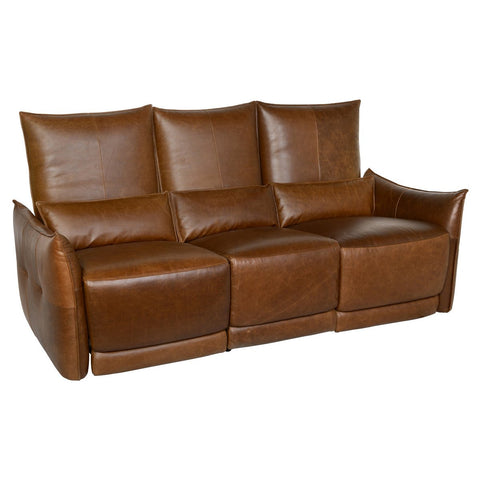 Classic Home Amsterdam Power Recliner Sofa Tobacco Model 2108SF11