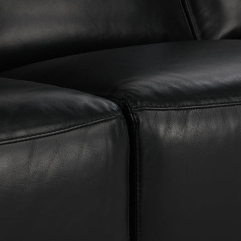 Classic Home Amsterdam Power Recliner Sofa Black Model 2108SF71