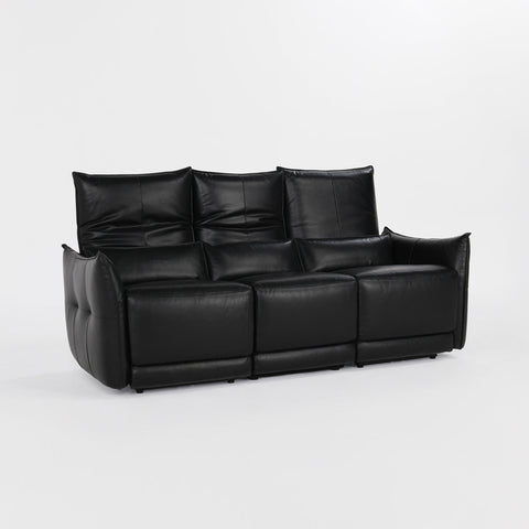 Classic Home Amsterdam Power Recliner Sofa Black Model 2108SF71