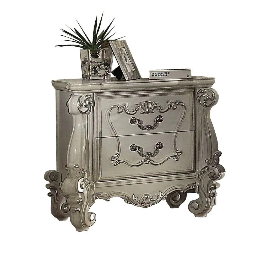 Versailles Bone White Nightstand Model 21133 By ACME Furniture
