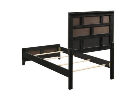 Coaster Watson Twin Panel Bed Grey Oak Model 212421T