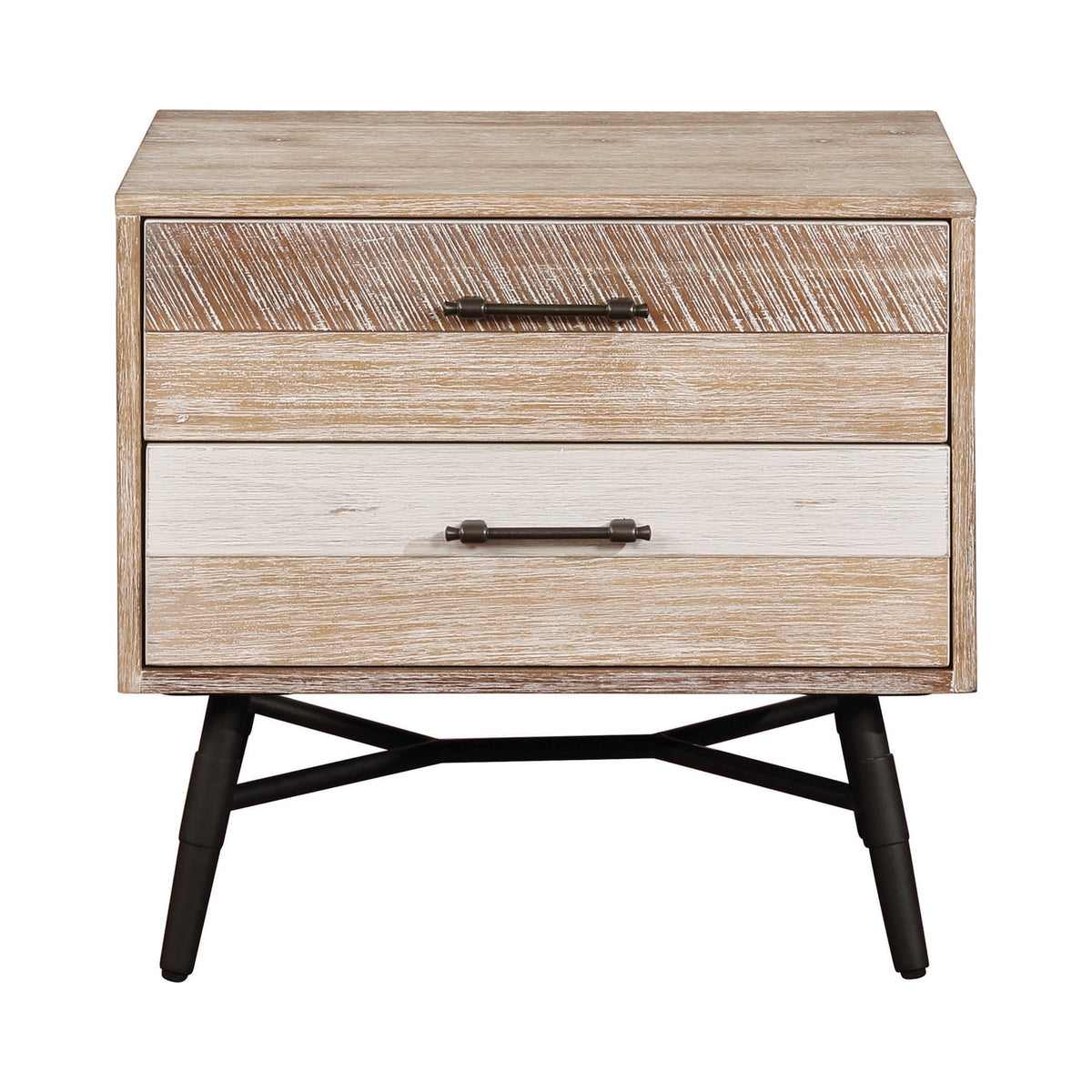 Coaster Marlow 2-drawer Nightstand Rough Sawn Multi Model 215762