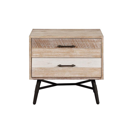 Coaster Marlow 2-drawer Nightstand Rough Sawn Multi Model 215762