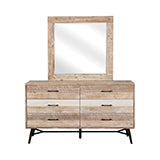 Coaster Marlow 6-drawer Dresser Rough Sawn Multi Model 215763