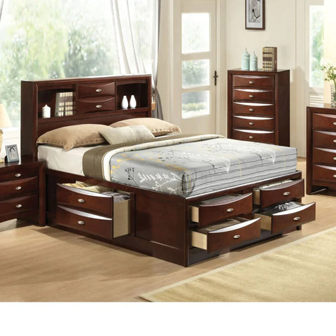 Ireland Espresso Eastern King Bed Model 21596EK By ACME Furniture