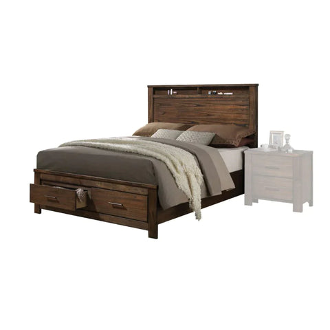 Merrilee Oak Eastern King Bed Model 21677EK By ACME Furniture