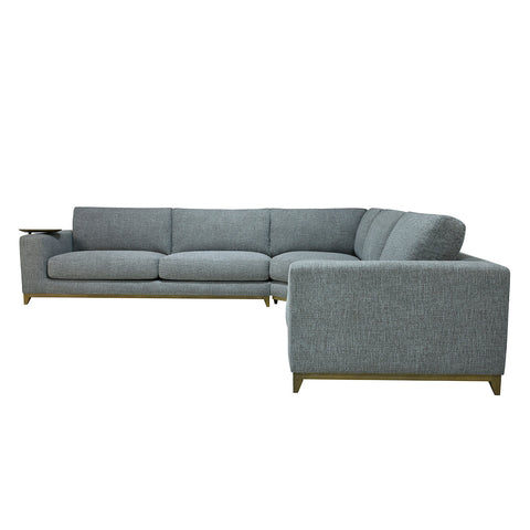 Classic Home Donovan Sectional Gray Model 2167SC14