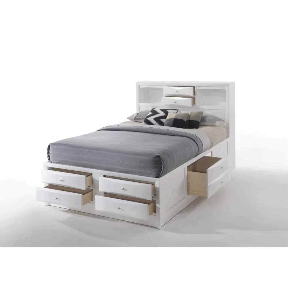 Ireland White Full Bed Model 21710F By ACME Furniture
