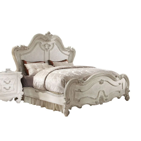 Versailles Bone White Queen Bed Model 21760Q By ACME Furniture