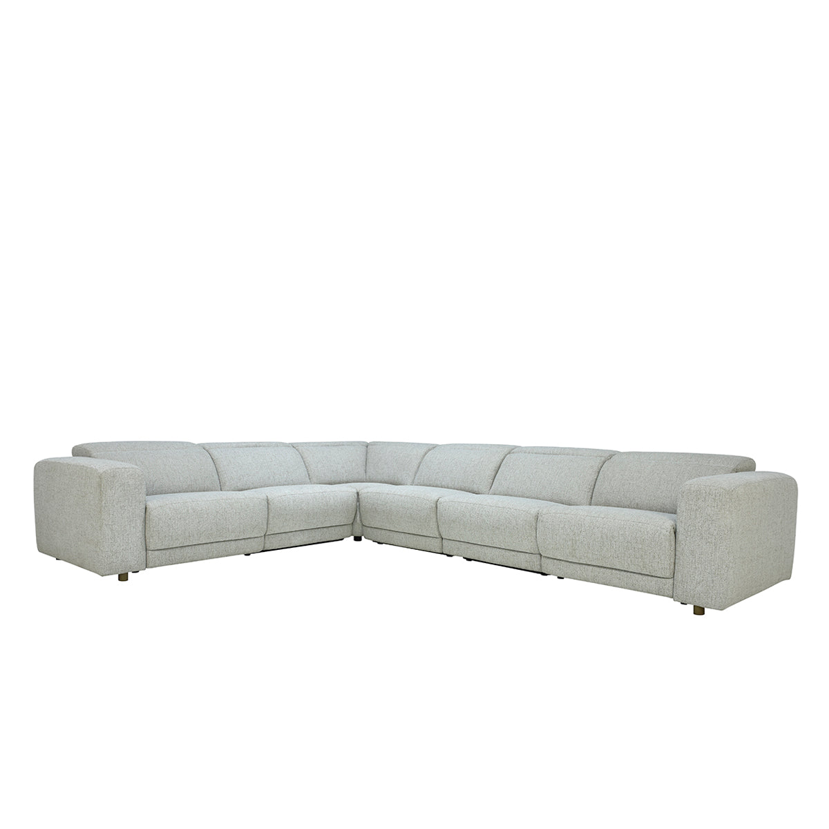 Classic Home Knoxville 6Pc Power Recliner Sectional Gray Model 2186SC11