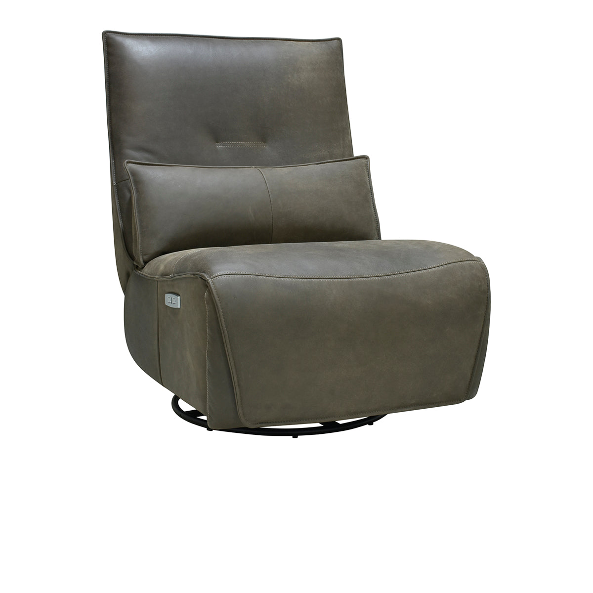 Classic Home Paige Power Recliner Swivel Accent Chair Brown Model 2187RE21