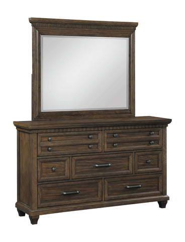 Coaster Bennington Rectangular Bed Acacia Brown Model 222711KE