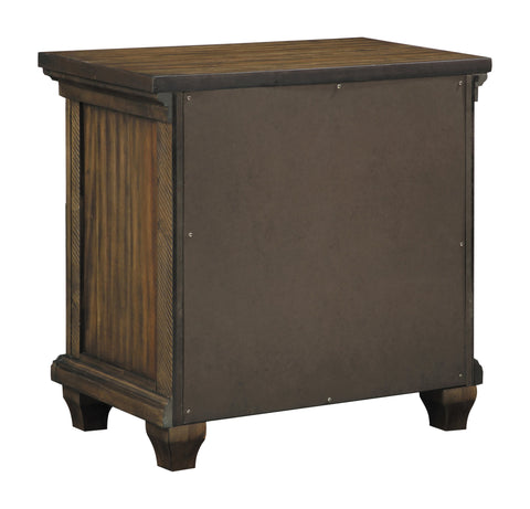Coaster Bennington Rectangular 2-drawer Nightstand Acacia Brown Model 222712