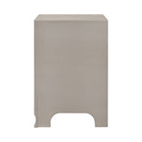 Coaster Salford 2-drawer Nightstand Metallic Sterling Model 222722