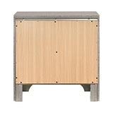 Coaster Salford 2-drawer Nightstand Metallic Sterling Model 222722