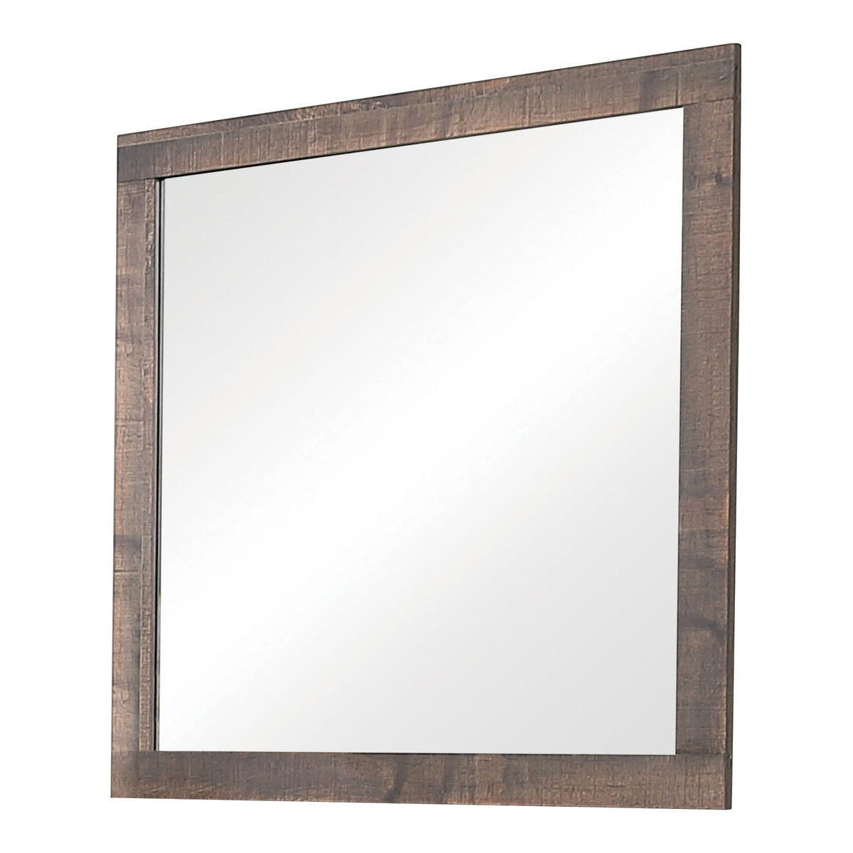 Coaster Frederick Square Mirror Weathered Oak Model 222964