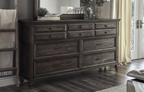 Coaster Avenue 8-drawer Dresser Weathered Burnished Brown Model 223033