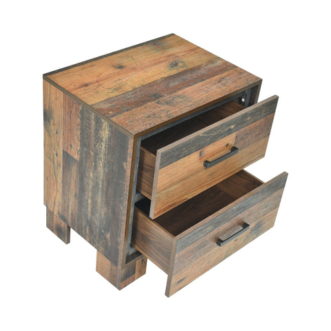 Coaster Sidney 2-drawer Nightstand Rustic Pine Model 223142