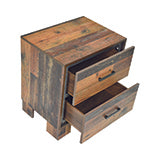 Coaster Sidney 2-drawer Nightstand Rustic Pine Model 223142