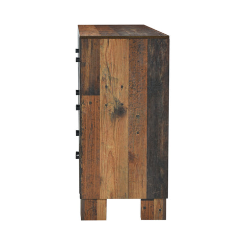 Coaster Sidney 6-drawer Dresser Rustic Pine Model 223143
