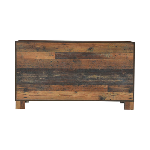 Coaster Sidney 6-drawer Dresser Rustic Pine Model 223143